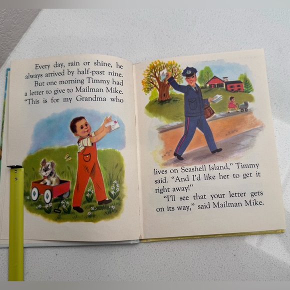 Vintage Children's Book 'Mailman Mike' by Mabel Watts 1959 - Picture 8 of 14